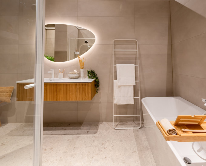 Complete badkamer en toilet